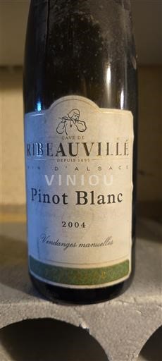 Alsace Ospecificerad Cave de Ribeauvillé 2004