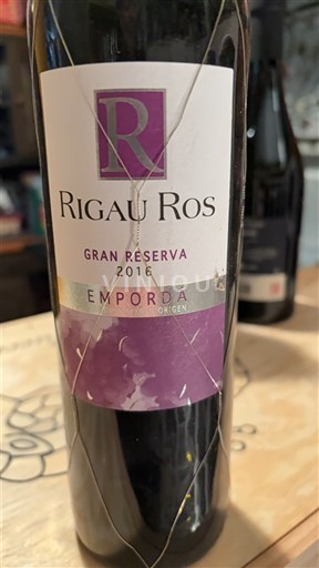 Каталонія Емпорда RIGAU ROS Gran Reserva 2016