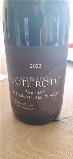 Rona dolina Côte-rôtie Vins de Vienne Lieu-Dit Les Grandes Places 2022