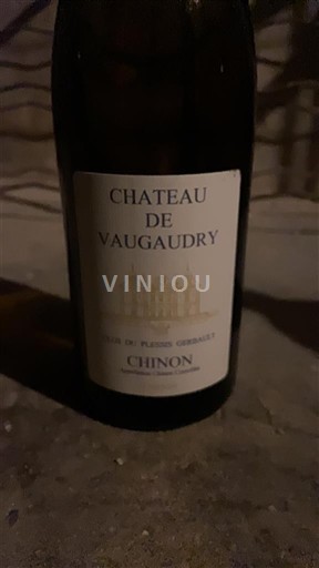 Valle del Loira Chinon Château Vaugaudry Clos du Plessis Gibault Sin añada