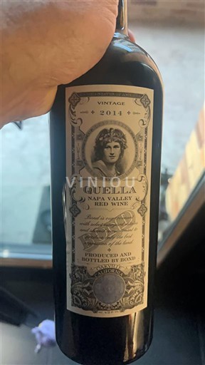 Kaliforniska AVA Napa Valley Bond Quella 2014