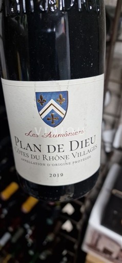 Rhônetal Côtes du Rhône Les Aumôniers Plan de Dieu 2019