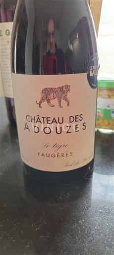 Languedoc Faugères Château S Adouzes Le Tigre 2017