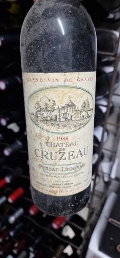 Бордо Пессак-Леоньян Château Cruzeau 1988