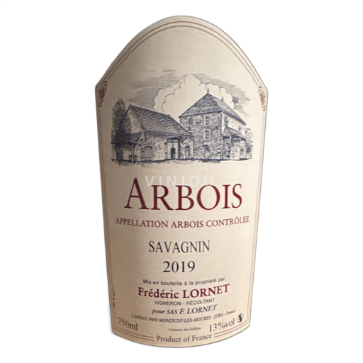 Jura Arbois Frédéric Lornet Savagnin 2019