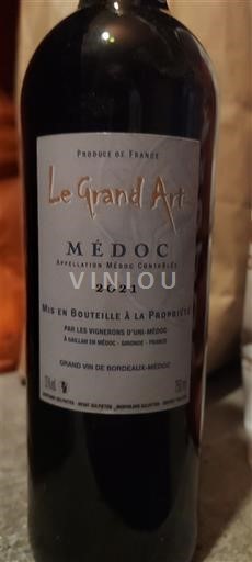 Bordeaux Médoc Le Grand Art 2021