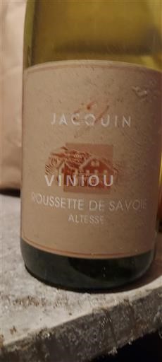 Савойя та Бюже Руссет-де-Савойя Jacquin Altesse 2018