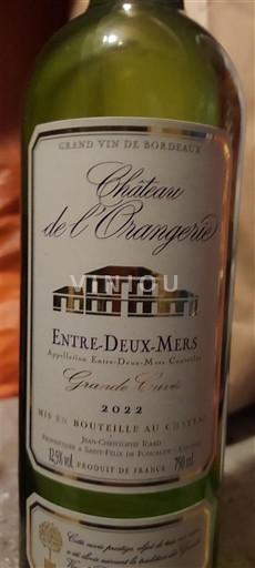 Burdeos Entre dos mares Château L'Orangerie Grande 2022