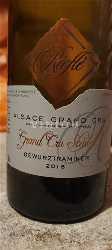 Elzas Niet gespecificeerd Grand Cru Rieflé Christophe Grand Cru Steinert 2015