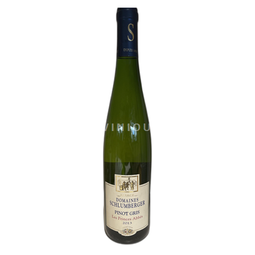 Alsace Pinot Gris Domaines Schlumberger Les Princes Abbés 2013