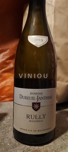 Bourgondië Rully Domaine Reuil-Janthial Maizières 2019