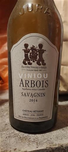 Jura Arbois Château Béthanie Savagnin 2014