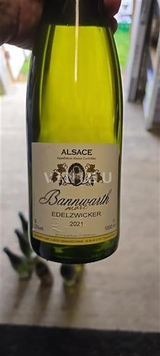 Alsazia Bannwarth Edelzwicker 2021