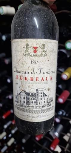 Bordeaux Bordeaux Supérieur Château Tonnerre 1987