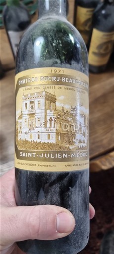Bordeaux Saint-Julien Grand Cru Château Cru-Beaucaillou 1971