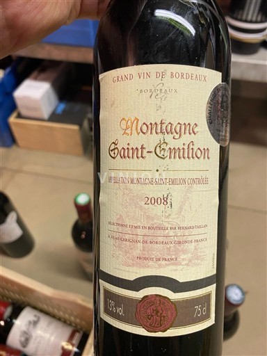 Bordeaux Saint-Émilion Grand Cru Château Tertre Daugay 2004 2008