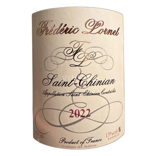 Languedoc Saint-Chinian Frédéric Lornet 2022