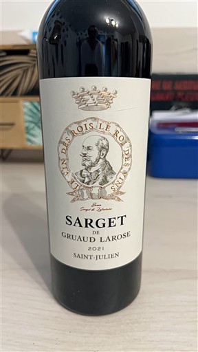 Bordeaux Saint-Julien Château Gruaud Larose Sarget 2021