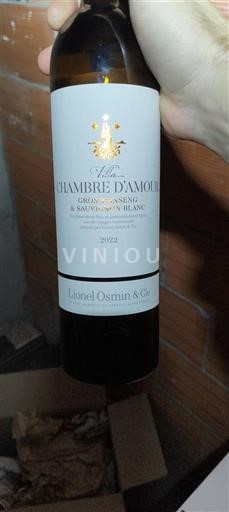 Sydväst Côtes de Gascogne Lionel Osmin & Cie Chambre d'Amour 2022