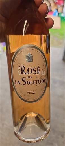 Бордо Бордо рожеве Château La Solitude Rosé de la Solitude 2022