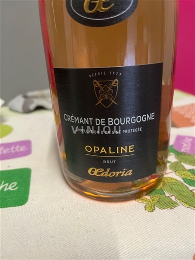 Sparkling Wines Rosé brut Opaline Odoria Non millésimé France Burgundy Crémant de Bourgogne AOC