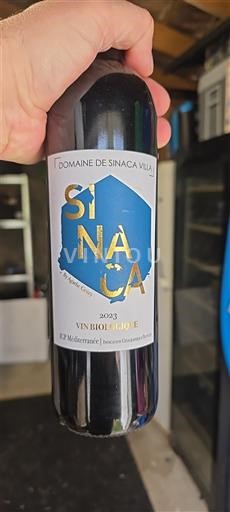 Rượu vang Rouge sec Domaine Sinaca Villa 2023 Pháp Provence, hạ lưu Rhône, Corse Địa Trung Hải IGP
