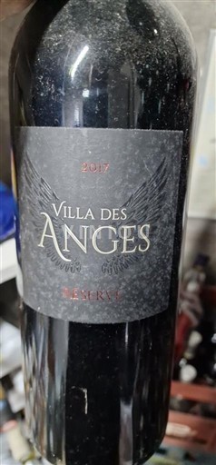Languedoc a Roussillon Pays d'Oc Villa des Anges Réserve 2017