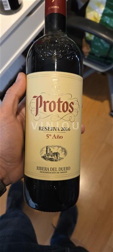 Vin Rouge sec Reserva 5º Año Protos 2016 Spania Castilla og León Ribera del Duero DO