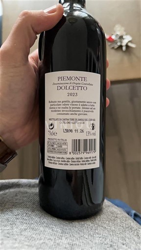 П'ємонт Дольчетто делле Ланге Монреальєзі Cantine di Bruni 2023