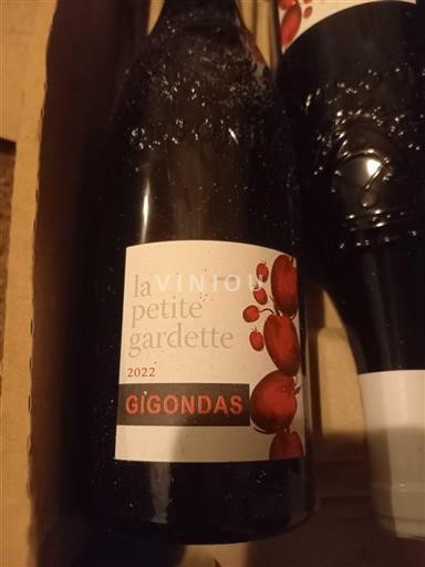 Vallée du Rhône Gigondas la petite gardette 2022