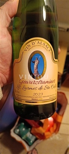 Alsazia Domaine La Couronne d'Or Les Larmes de Ste Odile 2023