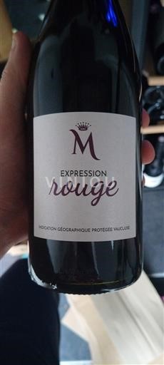 Provence, dolní údolí Rhôny, Korsika Vaucluse Château Montmirail Expression rouge 2023