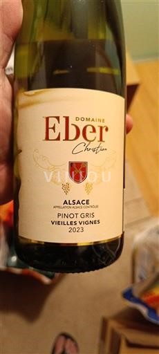 Alsazia Domaine Eber Vieilles Vignes 2023