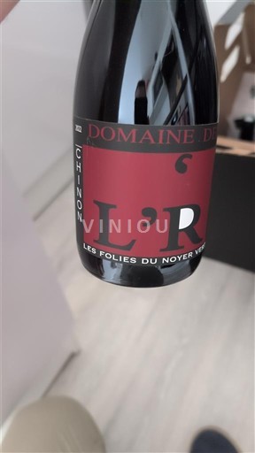 Valle della Loira Chinon Domaine L'R Les Folies du Noyer Vert 2022