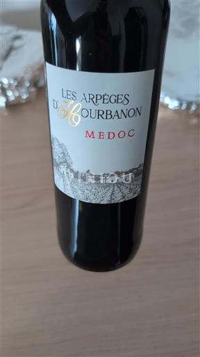 Bordeaux Médoc Hourbanon Les Arpèges d'Hourbanon 2017