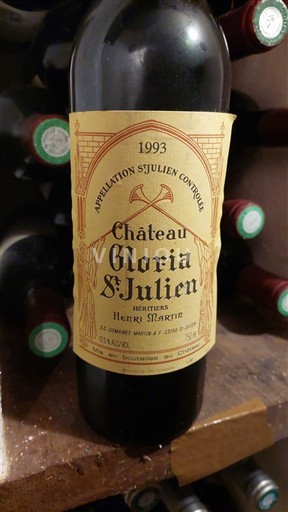 Bordeaux Saint-Julien Château Gloria 1993