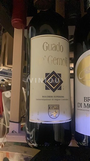 Toscana Ospecificerad Guado al Tasso Guado al Gemoli 2009