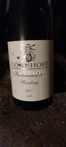 Nahe Grand Cru Dönnhoff Hermannshöhle 2017