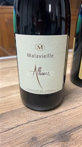 Viinit Rouge sec Alliance Château Malavieille 2021 Ranska Languedoc Terrasses-du-larzac AOC