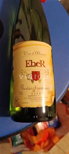 Alsace Gewurztraminer Eber 2022