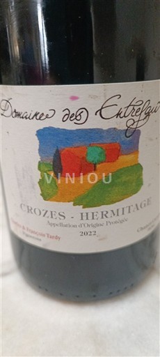 Thung lũng Rhône Crozes-hermitage Domaine S Entrefaux 2022