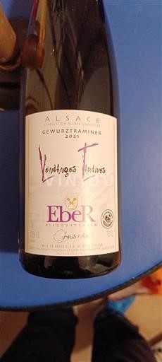 Alsace Gewurztraminer Vendanges Tardives Eber 2021