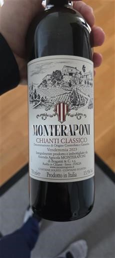 Toskánsko Chianti Classico Monteraponi 2023