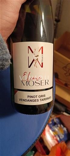 Alsazia Vendanges Tardives Etienne Moser 2007