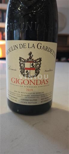 Údolí Rhôny Gigondas Moulin de la Gardette 2019
