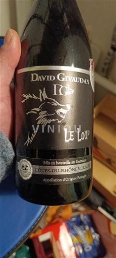 Valle del Rodano Côtes-du-rhône-villages David Givaudan Le Loup 2020