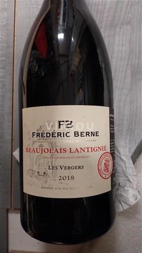 Beaujolais Unspecified Frédéric Berne Les Vergers 2018