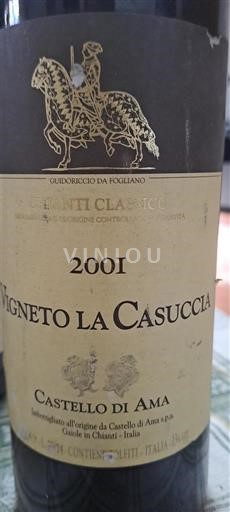 Toscana Chianti Classico Castello di Ama Vigneto La Casuccia 2001