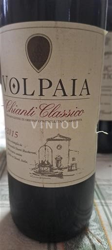 Toskánsko Chianti Classico Volpaia 2015