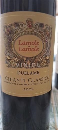 Toscana Chianti Classico Lamole di Lamole Duelame 2022